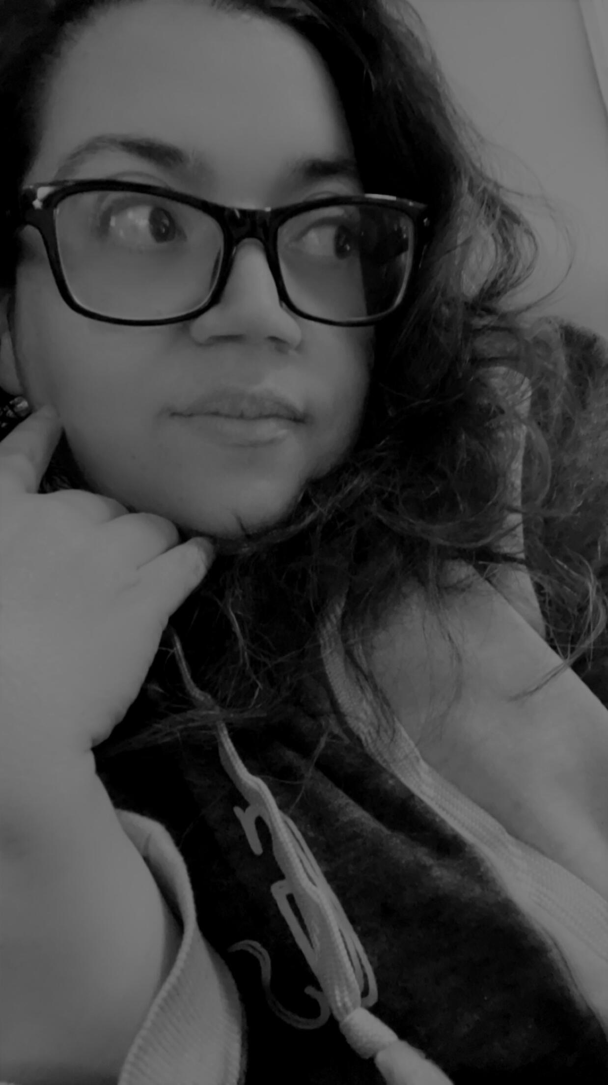 a black & white photo of me, sorry